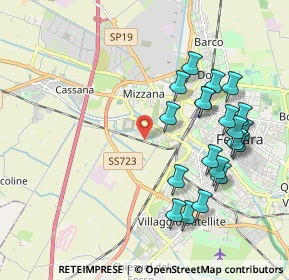 Mappa Via Stefano Trenti, 44122 Ferrara FE, Italia (2.101)