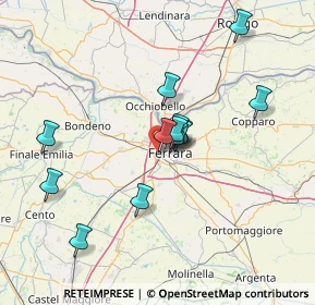 Mappa Via Stefano Trenti, 44122 Ferrara FE, Italia (12.27923)