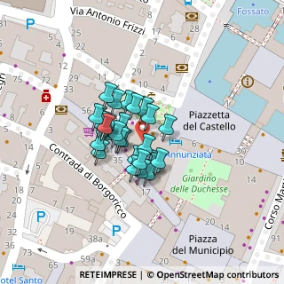 Mappa Piazza della Repubblica, 44121 Ferrara FE, Italia (0)
