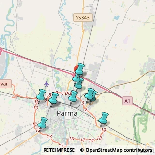 Mappa Chiesi Farmaceutici, 43122 Parma PR (3.64417)
