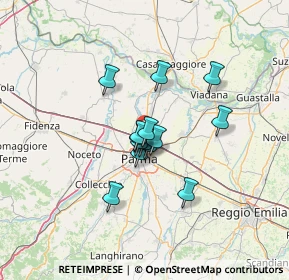 Mappa Chiesi Farmaceutici, 43122 Parma PR (8.83571)