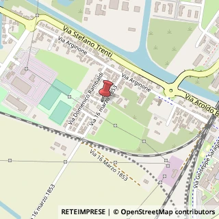 Mappa Via XVI Marzo, 10, 44122 Ferrara, Ferrara (Emilia Romagna)