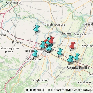 Mappa Viale delle Esposizioni, 43122 Parma PR, Italia (10.52857)