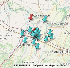 Mappa Viale delle Esposizioni, 43122 Parma PR, Italia (8.90529)