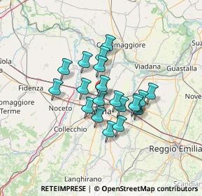 Mappa Viale delle Esposizioni, 43122 Parma PR, Italia (9.943)