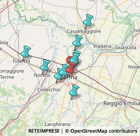 Mappa Viale delle Esposizioni, 43122 Parma PR, Italia (9.07818)