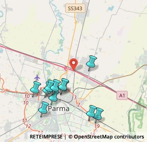 Mappa Strada Nuova Naviglio, 43122 Parma PR, Italia (4.21182)