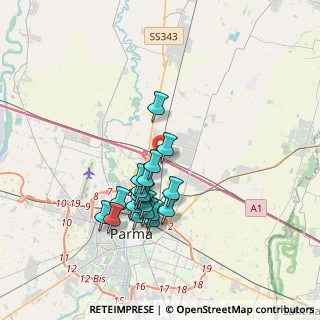 Mappa Strada Nuova Naviglio, 43122 Parma PR, Italia (3.17526)