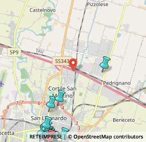 Mappa Strada Nuova Naviglio, 43122 Parma PR, Italia (3.808)