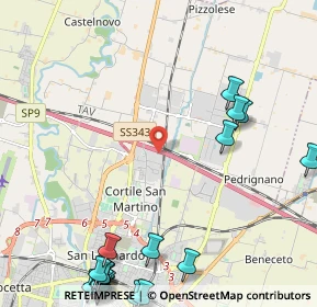 Mappa Strada Nuova Naviglio, 43122 Parma PR, Italia (3.381)