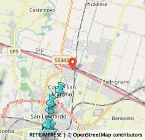 Mappa Strada Nuova Naviglio, 43122 Parma PR, Italia (3.881)