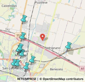 Mappa Via Burla Parco Comm.le Parma Retail, 43122 Parma PR, Italia (2.74545)