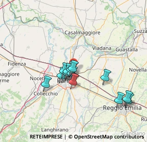 Mappa Via Burla Parco Comm.le Parma Retail, 43122 Parma PR, Italia (11.62154)