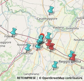 Mappa Via Burla Parco Comm.le Parma Retail, 43122 Parma PR, Italia (13.61308)