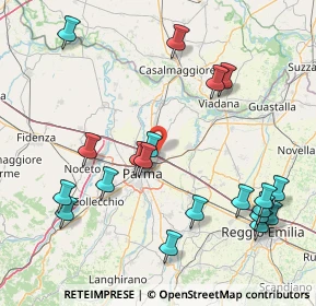 Mappa Via Burla Parco Comm.le Parma Retail, 43122 Parma PR, Italia (19.138)