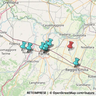 Mappa Via Burla Parco Comm.le Parma Retail, 43122 Parma PR, Italia (11.35417)