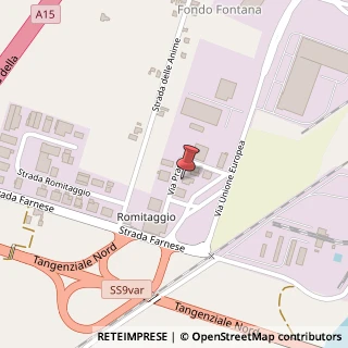 Mappa Via Praga, 8, 43010 Fontevivo, Parma (Emilia Romagna)