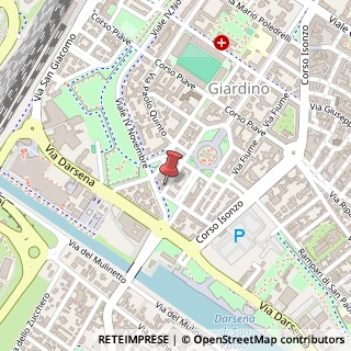 Mappa Via Pietro Niccolini, 16/18, 44122 Ferrara, Ferrara (Emilia Romagna)