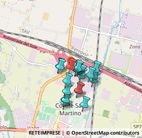 Mappa Via Nicola Morigi, 43010 Parma PR, Italia (0.635)