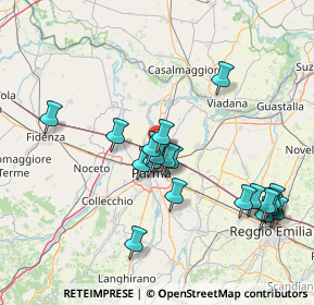 Mappa Via Nicola Morigi, 43010 Parma PR, Italia (15.651)