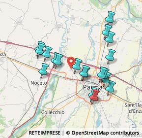 Mappa SP 10, 43126 Parma PR (7.09368)