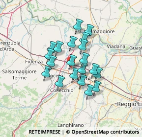 Mappa SP 10, 43126 Parma PR (10.1165)