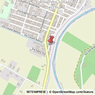 Mappa Via M. Secten, 24, 41016 Rovereto sul Secchia MO, Italia, 41016 Novi di Modena, Modena (Emilia Romagna)