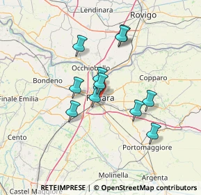 Mappa 44121 Ferrara FE, Italia (11.50727)