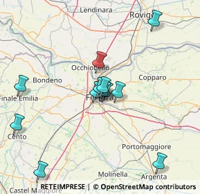 Mappa 44121 Ferrara FE, Italia (13.8175)