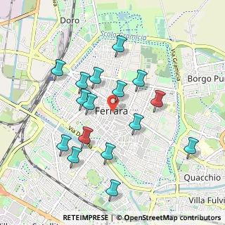 Mappa 44121 Ferrara FE, Italia (0.93813)