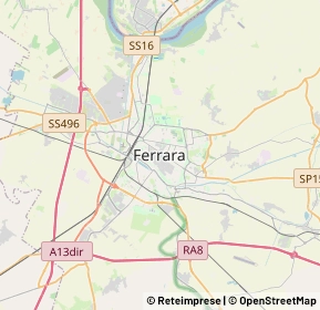 Mappa 44121 Ferrara FE, Italia (2.345)