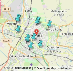 Mappa 44121 Ferrara FE, Italia (1.58636)