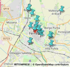 Mappa 44121 Ferrara FE, Italia (1.47563)