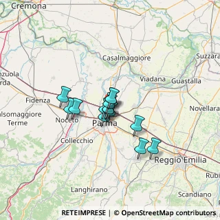 Mappa Autostrada del Sole, 43122 Parma PR, Italia (8.24929)