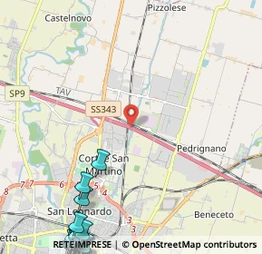 Mappa Autostrada del Sole, 43122 Parma PR, Italia (3.977)