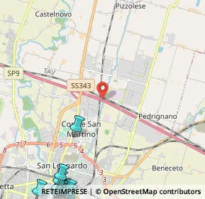 Mappa Autostrada del Sole, 43122 Parma PR, Italia (3.98909)