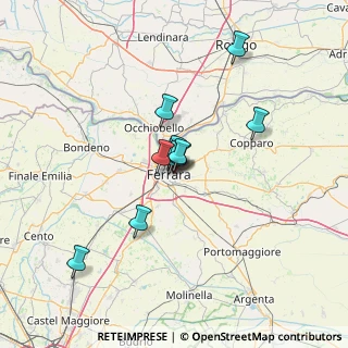 Mappa Via Fossato di Mortara, 44121 Ferrara FE, Italia (9.33455)