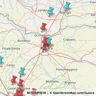 Mappa Via Fossato di Mortara, 44121 Ferrara FE, Italia (25.97077)