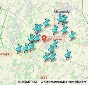 Mappa Via Filippo Turati, 41032 Cavezzo MO, Italia (3.298)