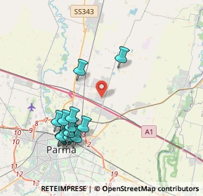 Mappa Via Samuel Morse, 43122 Parma PR, Italia (4.16357)