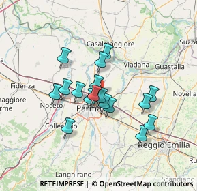 Mappa Via Samuel Morse, 43122 Parma PR, Italia (10.96412)