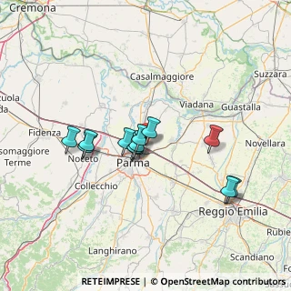 Mappa Via Samuel Morse, 43122 Parma PR, Italia (11.375)