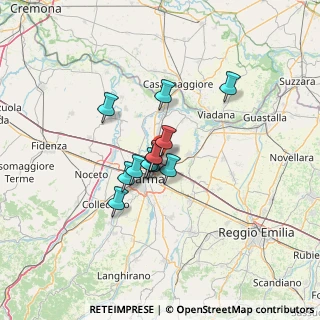 Mappa Centro Commerciale Parma Retail, 43122 Parma PR, Italia (8.615)