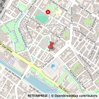 Mappa Via podgora 28, 44100 Ferrara, Ferrara (Emilia Romagna)