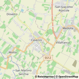 Mappa Cavezzo