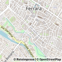Mapa Ferrara