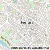 Mapa Ferrara