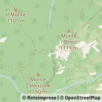 Mapa Zavattarello