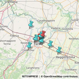 Mappa Via Carra, 43122 Parma PR, Italia (7.37273)