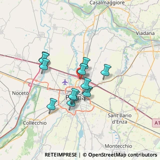 Mappa Via Carra, 43122 Parma PR, Italia (5.74833)